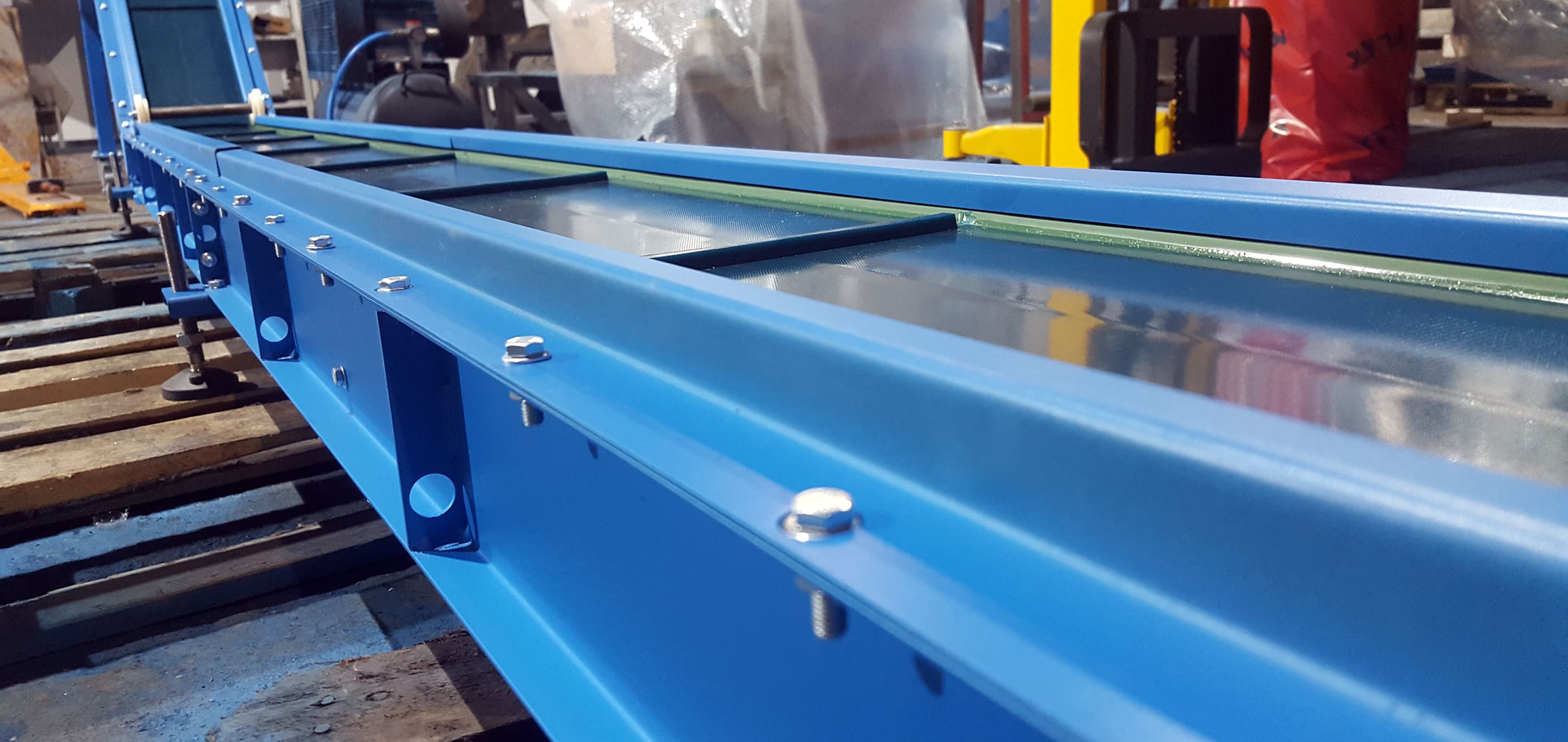 Конвейер ленточный - производство и монтаж